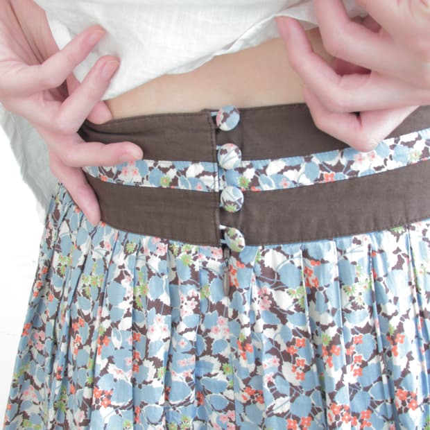 Mon chou chou cotton skirt
