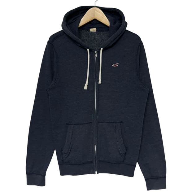 홀리스터 스몰로고 후드집업