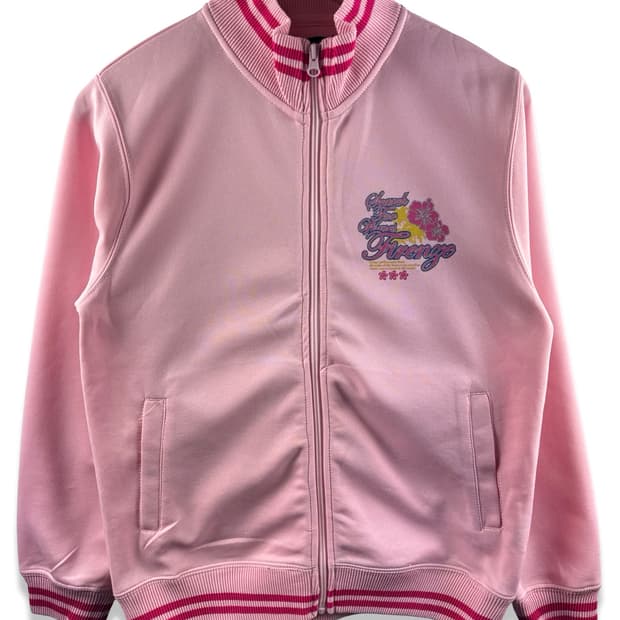 JPN 키치 핑크 트랙탑 져지2184