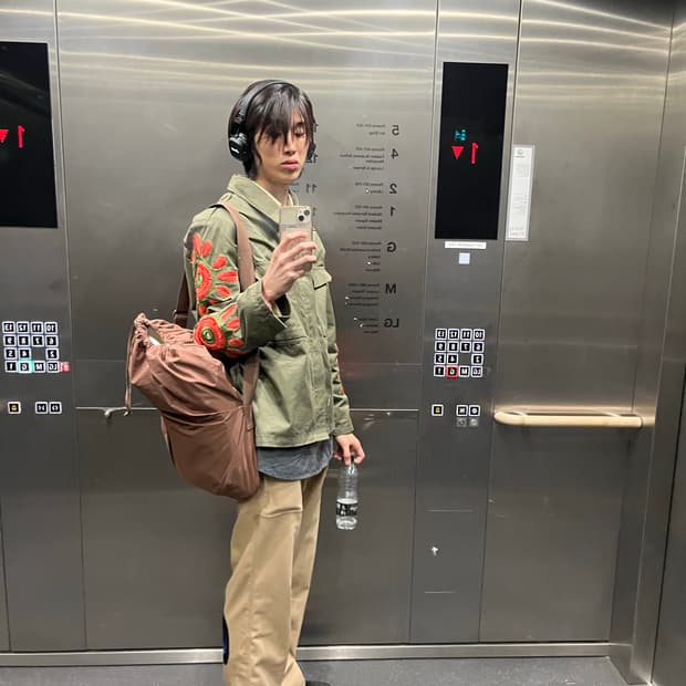 블루마블 플라워 자켓 L