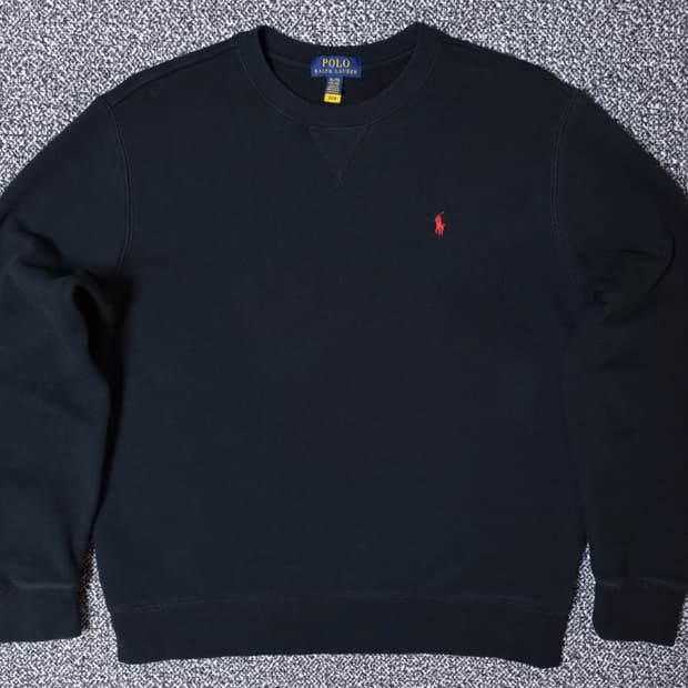 [무료배송][170]폴로 키즈 기모 맨투맨 긴팔티 성인가능