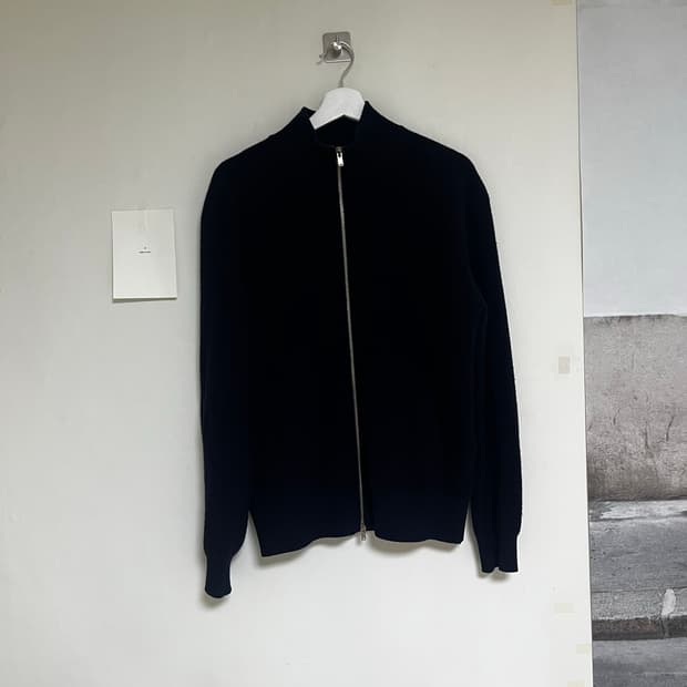 포터리 니트 집업