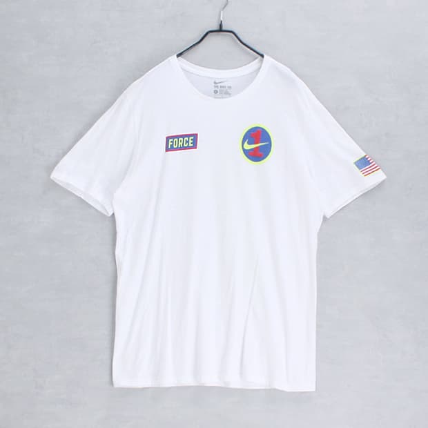 NIKE _ crew neck print tee S5095