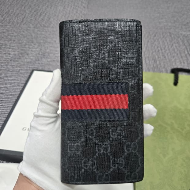 [특가][정품] 구찌 웹삼선 장지갑