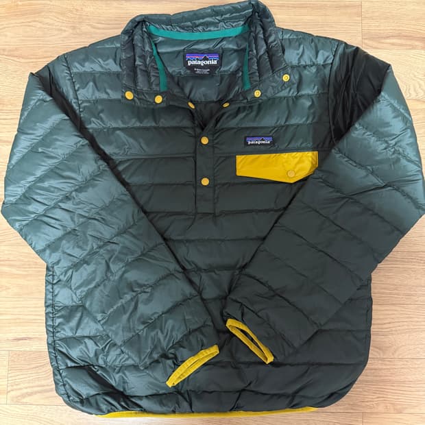 파타고니아 다운스냅티 신칠라 풀오버 S