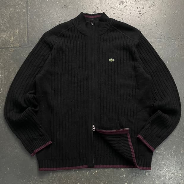 105 라코스테 니트집업 