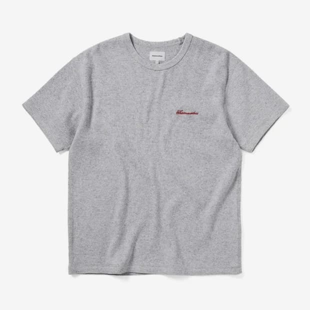 Waffle Tee Heather Grey