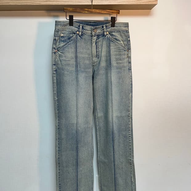 빈티지 핀턱데님