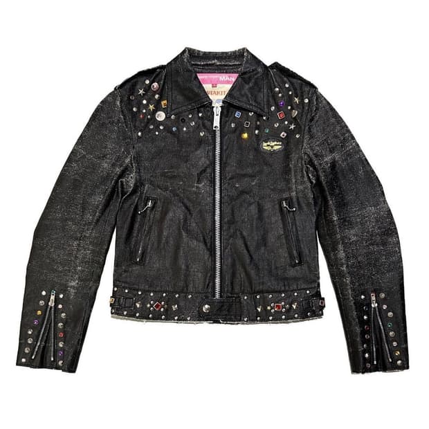 준야 와타나베 AD02 스터드 데님자켓