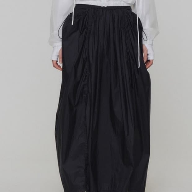 아모멘토 셔링 레이어드 스커트 1사이즈