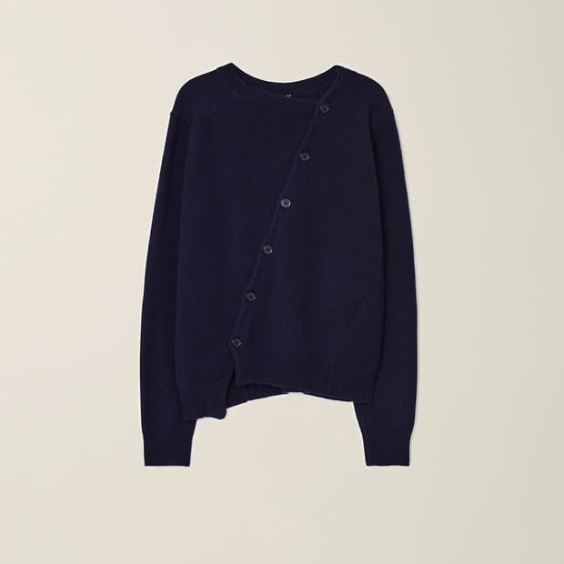 [EE] 2 WAY CARDIGAN_Navy XL