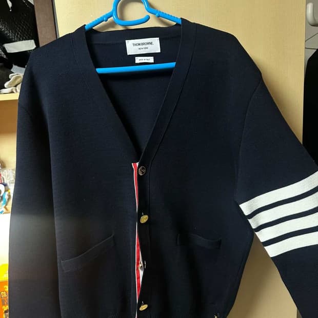 금장 톰브라운 가디건