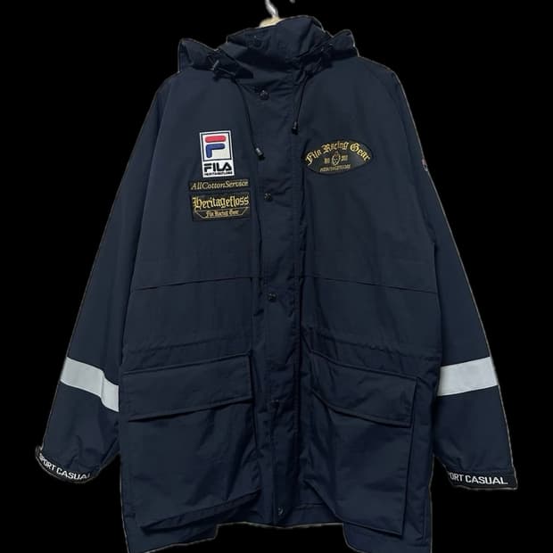 헤리티지플로스 휠라 바람막이 L