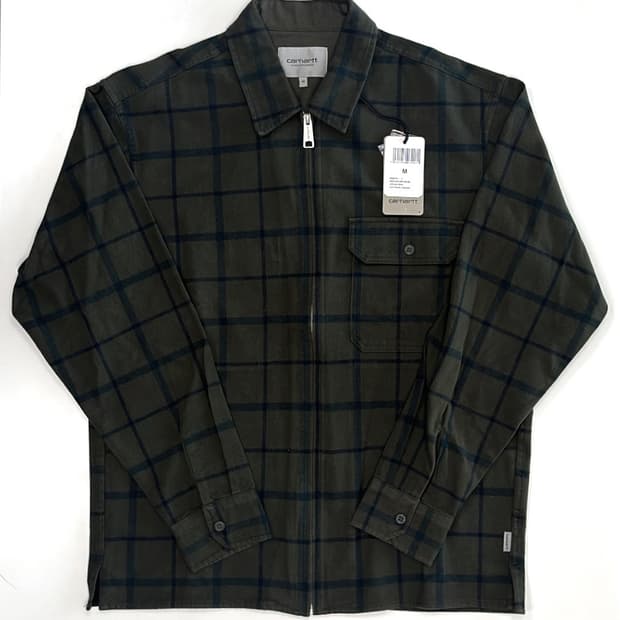 칼하트 WIP 집업 셔츠