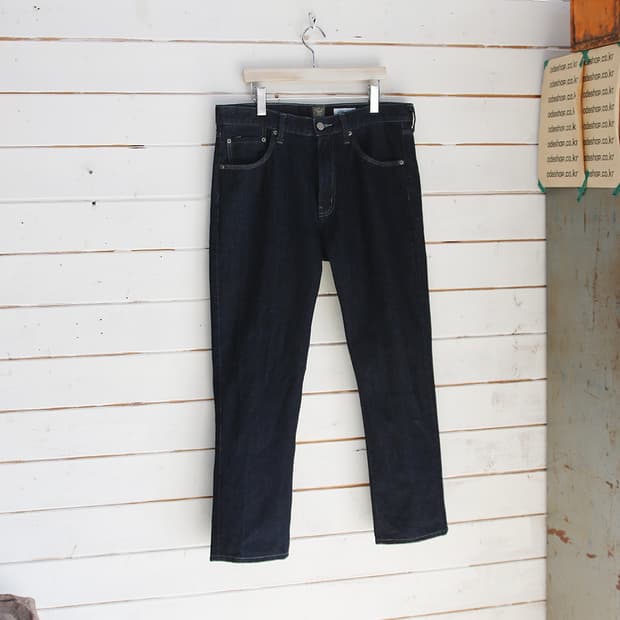 (착용컷) BACK NUMBER 데님 팬츠 (남성용 34-35)