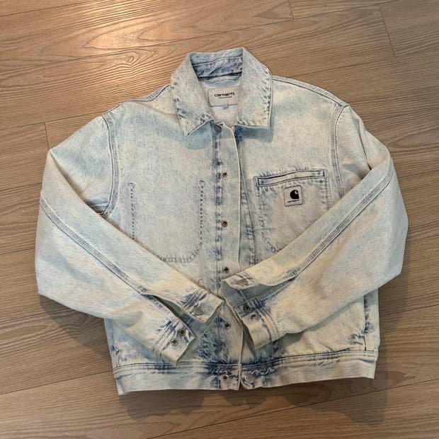 칼하트 우먼 노라 자켓 블루 선워시드 xs