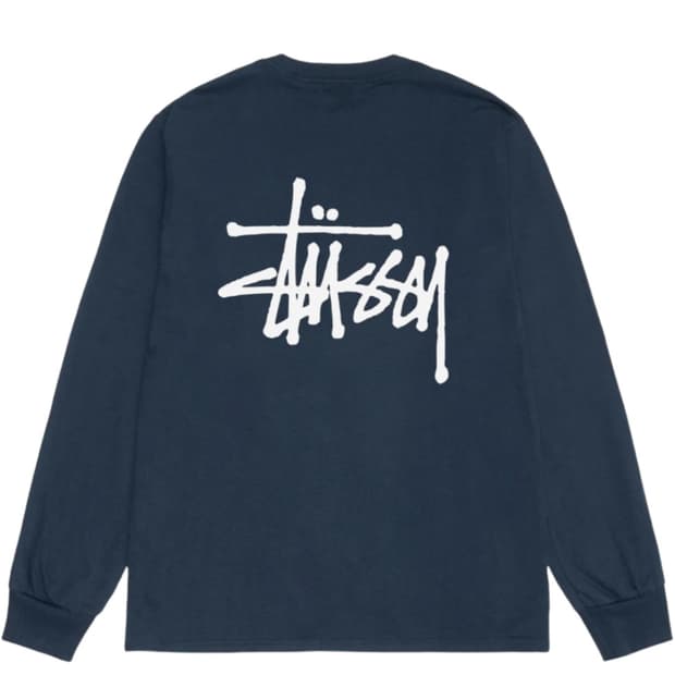 스투시 롱슬리브 m