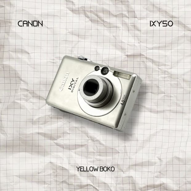 [아이유 감성] 캐논 CANON 익시 IXY50 미니 디지털 카메라