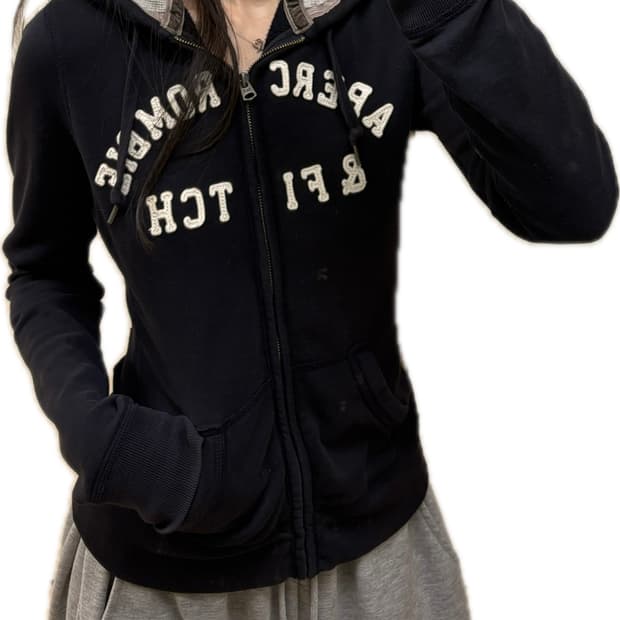 아베크롬비 후드집업 네이비 M