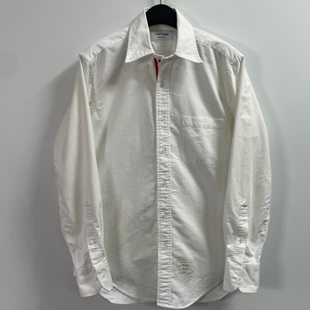 톰브라운 히든삼선 옥스포드 셔츠 (on.228)