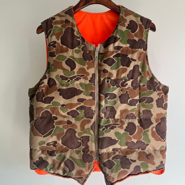 1970s Eddie Bauer Reversible Puffer Vest