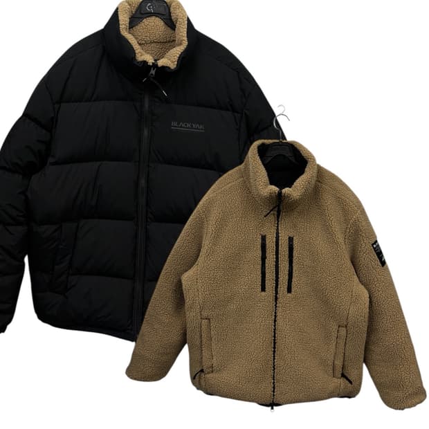 블랙야크 리버시블 다운패딩