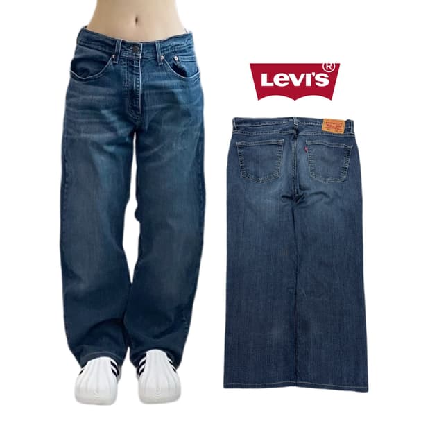 리바이스 559 새깅 워싱 스케이터 데님팬츠