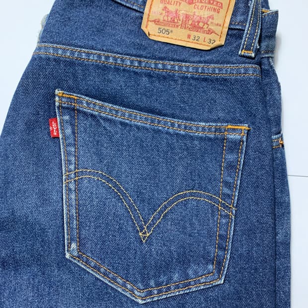 리바이스 505 청바지 W32 L32