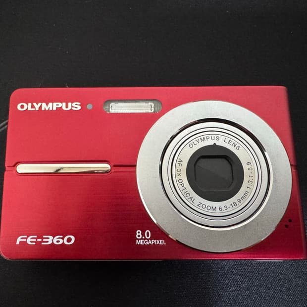 [새상품급] 올림푸스 FE-360 레드디카