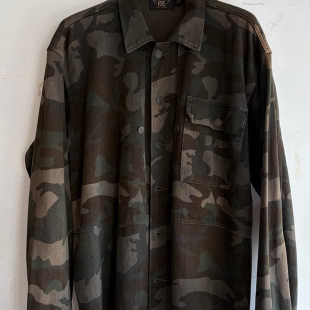 RRL 카모 HBT P-44 자켓 L 