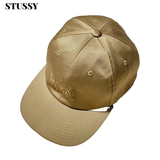 Stussy logo 6-panel cap