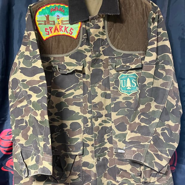 칼하트 덕카모 헌팅 자켓