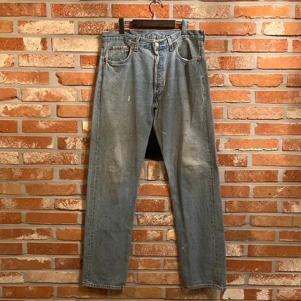 90s USA 빈티지 리바이스 501 데님 팬츠