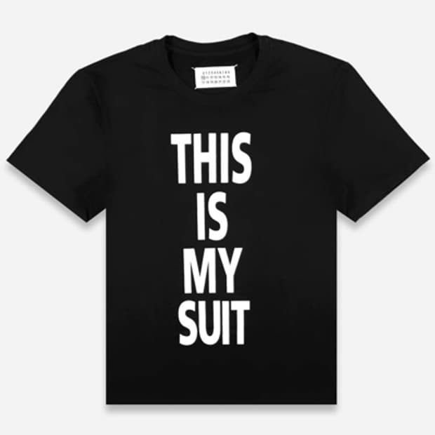 구매) 마틴 마르지엘라 08SS this my suit 티셔츠