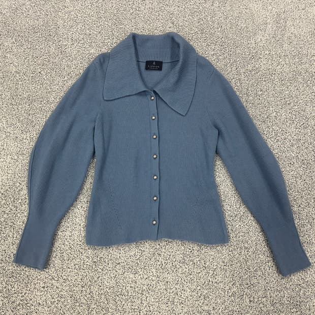 랑방 컬렉션 벌룬 케시미어혼방 가디건