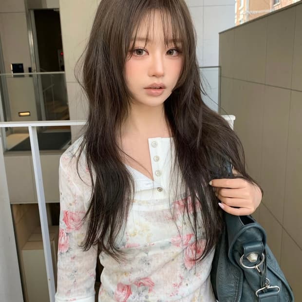 인앤양인하모니 레이어드 탑 로즈 7부티