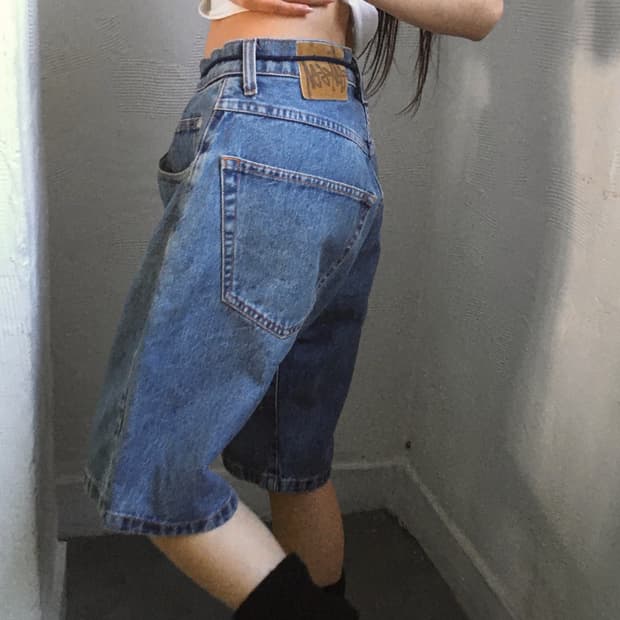 Stussy 스투시 90‘s 데님 숏 팬츠