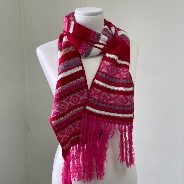 빈티지 에스닉 머플러 