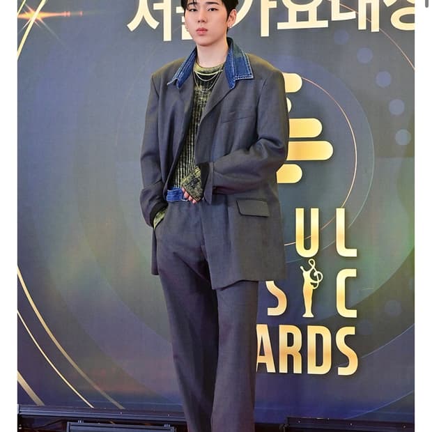 [50] 디젤 글렌마틴 메인컬렉션라인 지코 착용 J 압바스 자켓 그레이