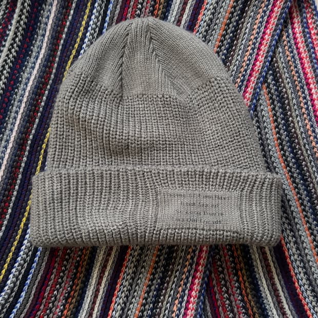 [Hide Trading] knit beanie