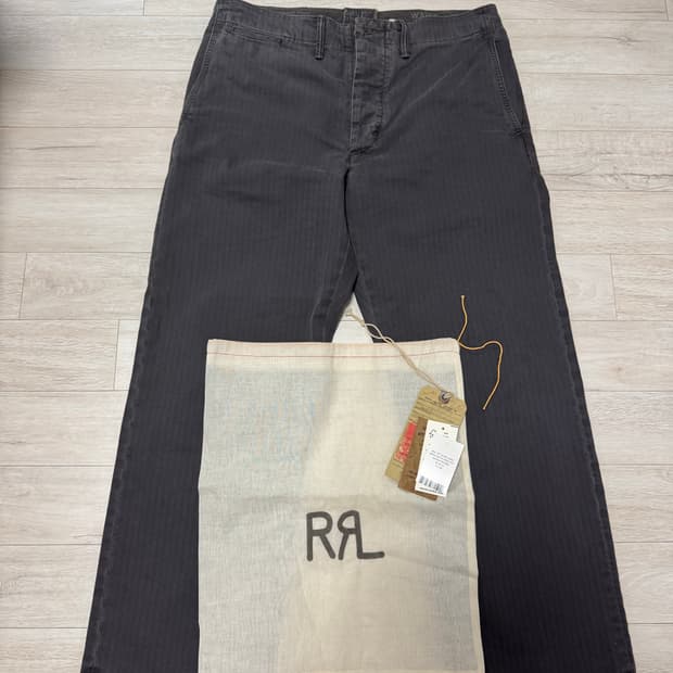 rrl 더블알엘 헤링본 필드 팬츠 31/30