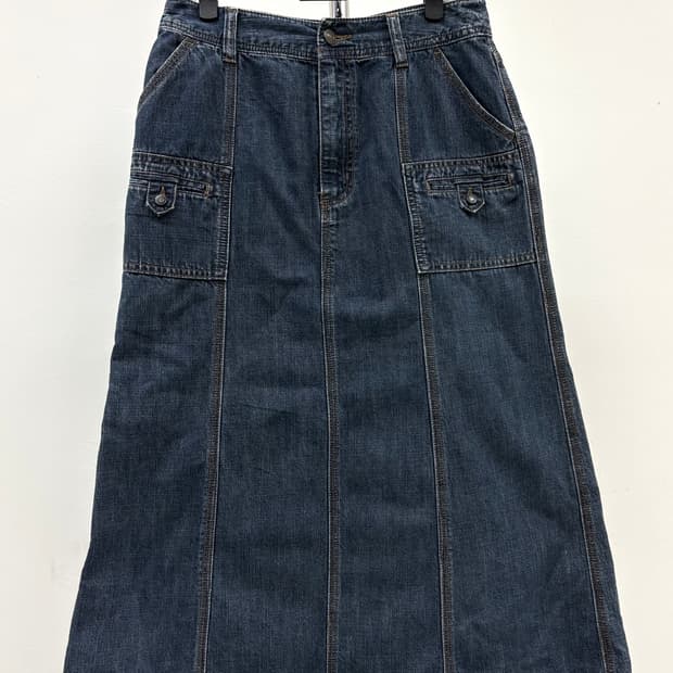빈티지 데님 스커트
