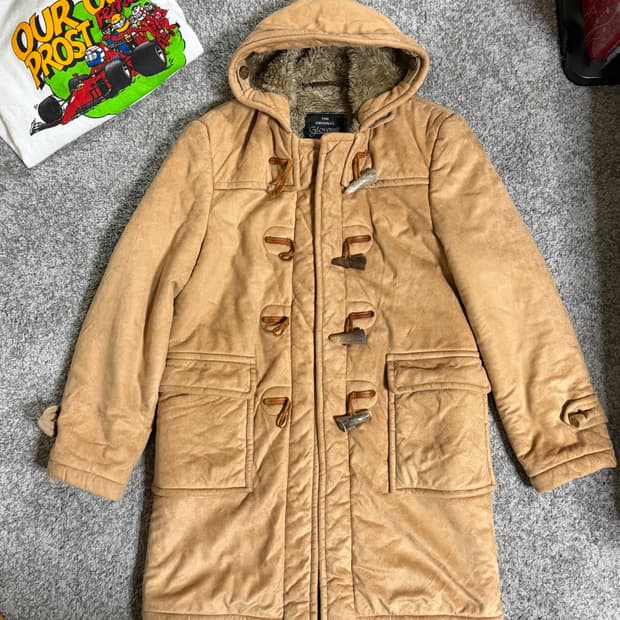 글로버올 시어링 더플코트