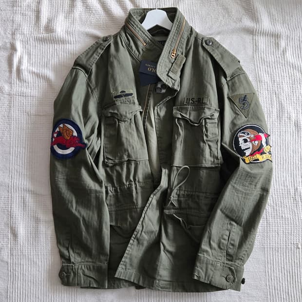 new 폴로 랄프로렌 M65 야상 자켓 1XTB