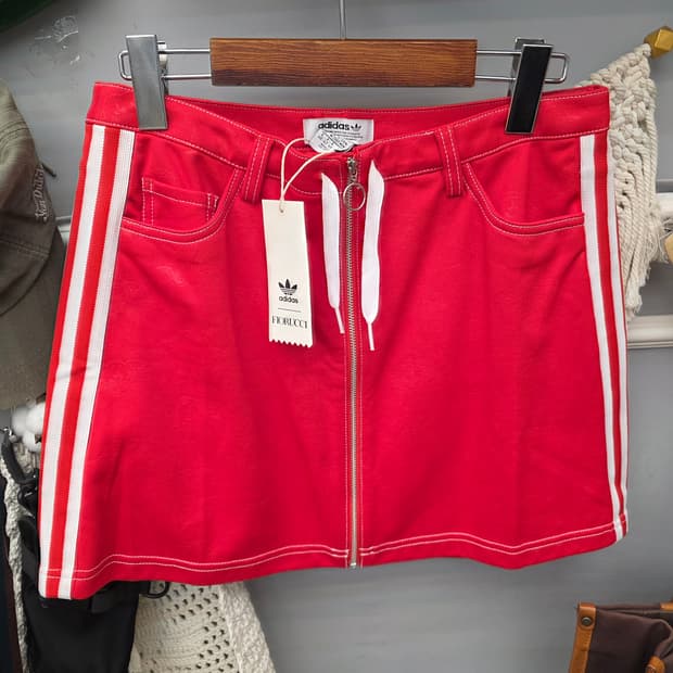 새상품)아디다스 x 피오루치 미니스커트 M