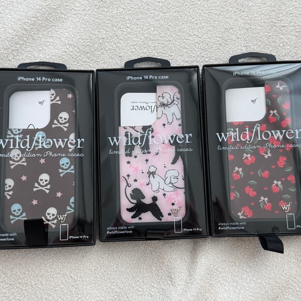 와일드플라워 14프로 케이스