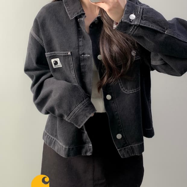 칼하트 WIP 셔츠 라이더 자켓