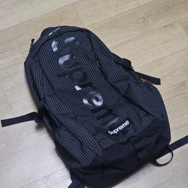 슈프림 24ss 백팩 블랙