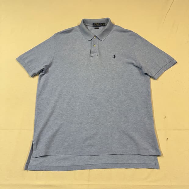XL) 폴로 랄프로렌 클래식핏 PK 반팔 카라티 하늘색 T19