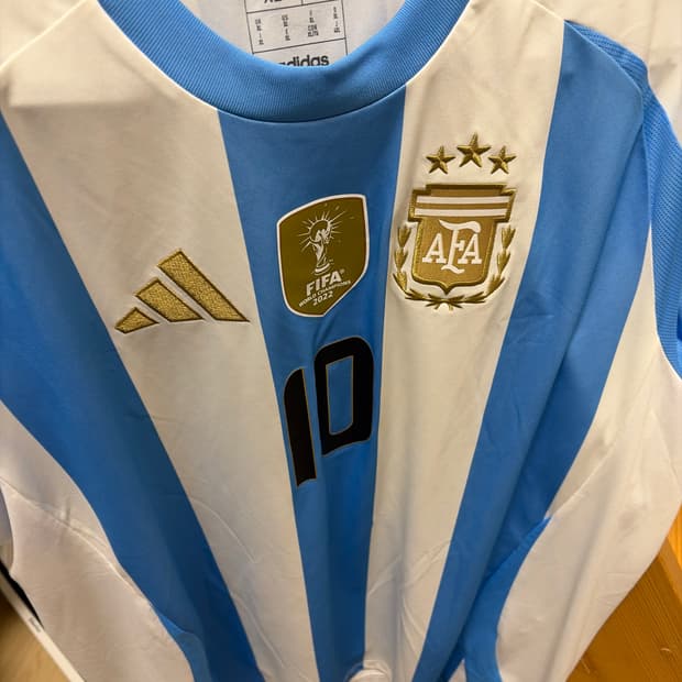 아디다스 24-26 아르헨티나 메시 xl